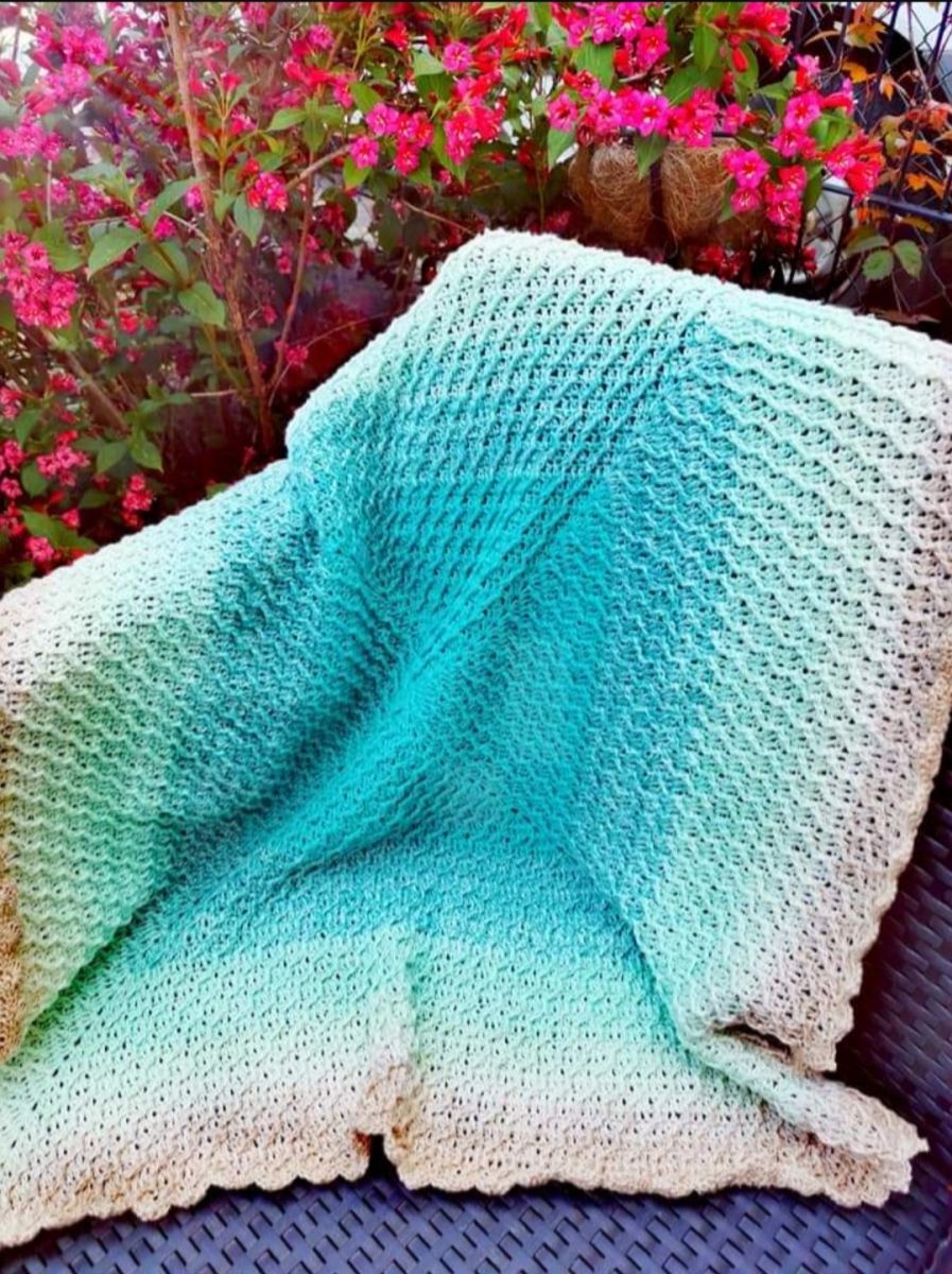 Hier ist das Marilyn im Quadrat zu einer schönen Decke geworden.